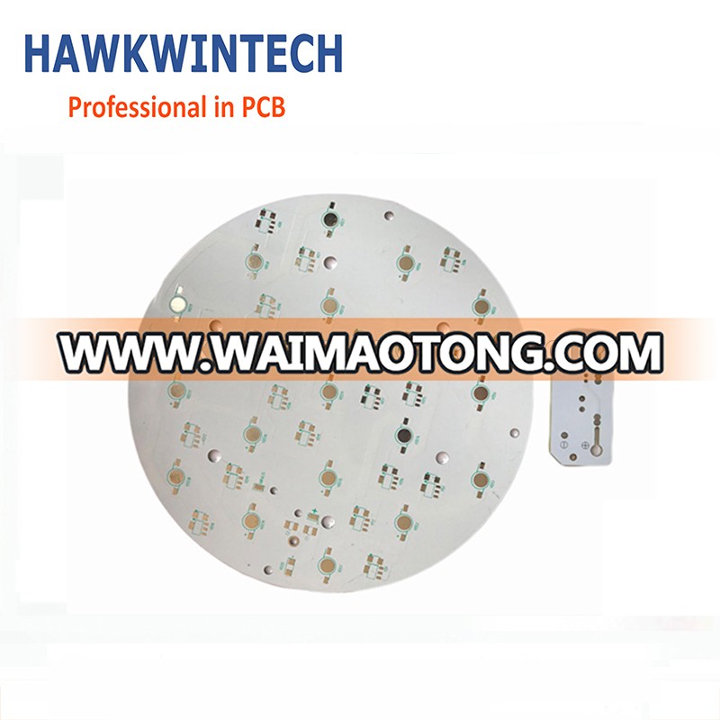 Aluminum base HASL immersion gold LED lamp PCB board